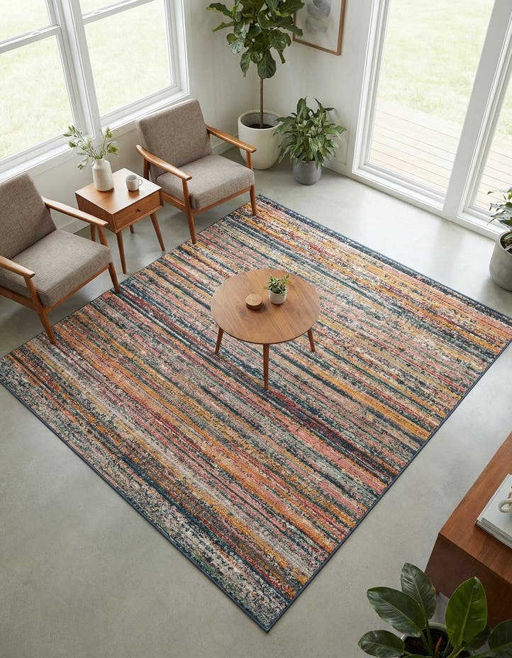 6' 3 x 6' 3 Gemstone Square Rug