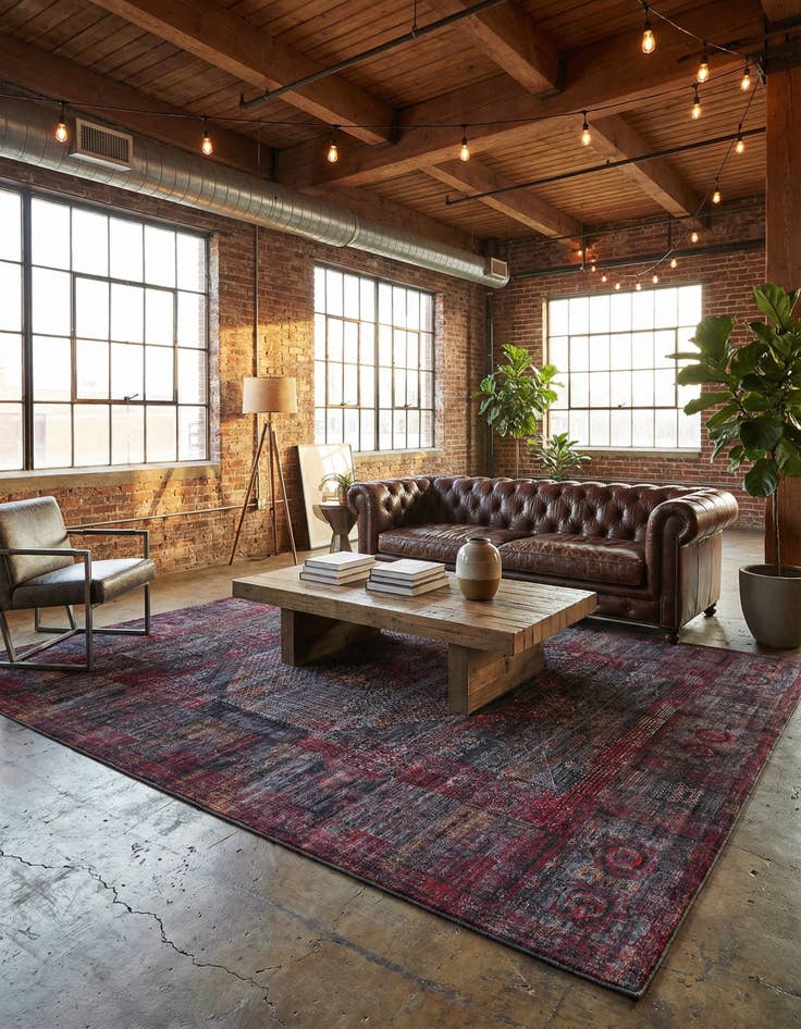 Detail image of 10' 6 x 13' Washable Mangata Rug