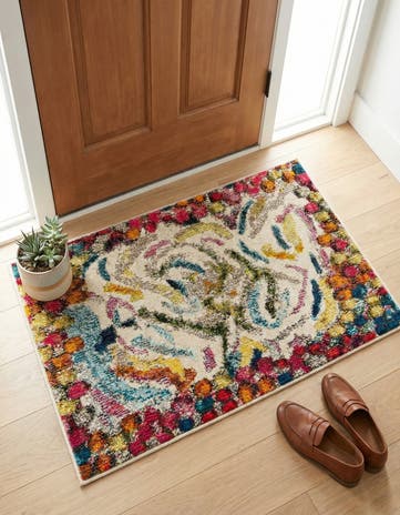 Washable Vivid Rug
