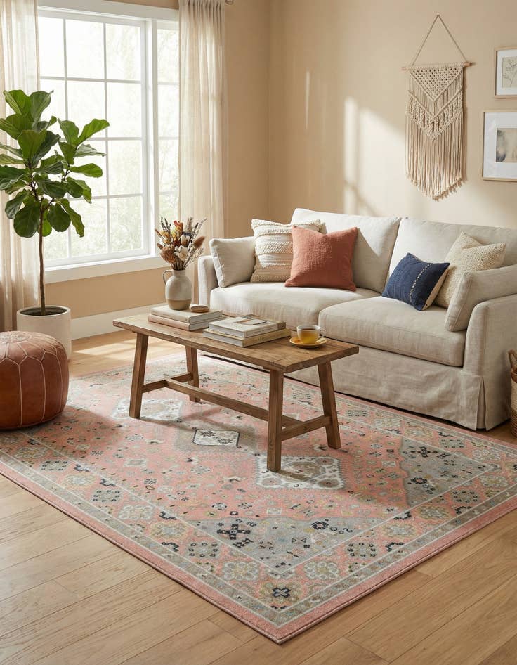 Detail image of 6' x 9' Kamala Washable Rug