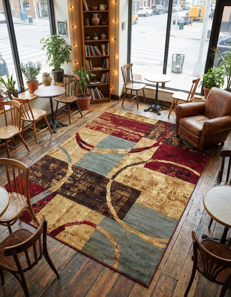 Detail image of 7' 10 x 10' Cafe Rug