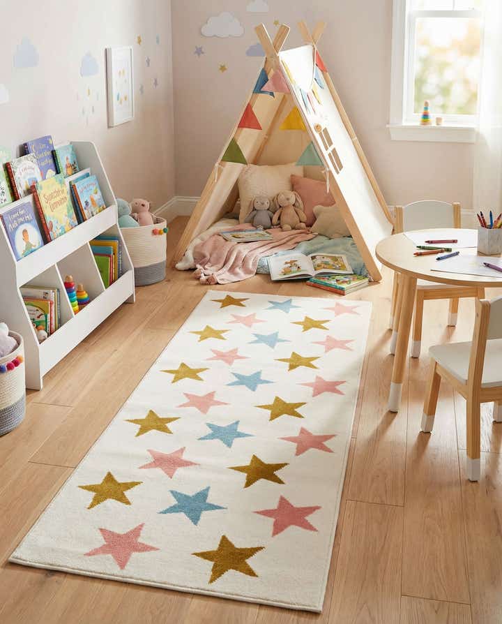2' x 5' Whimsy Kids Runner Rug