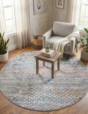 Leipzig Round Rug