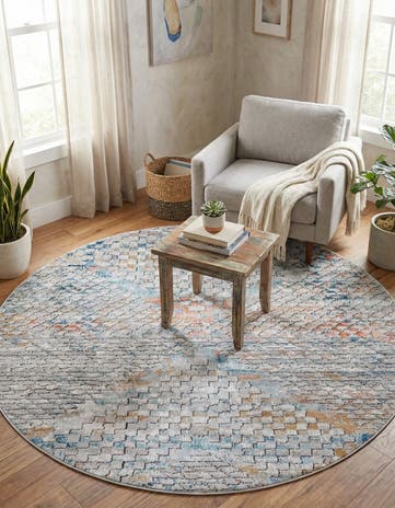 Leipzig Round Rug