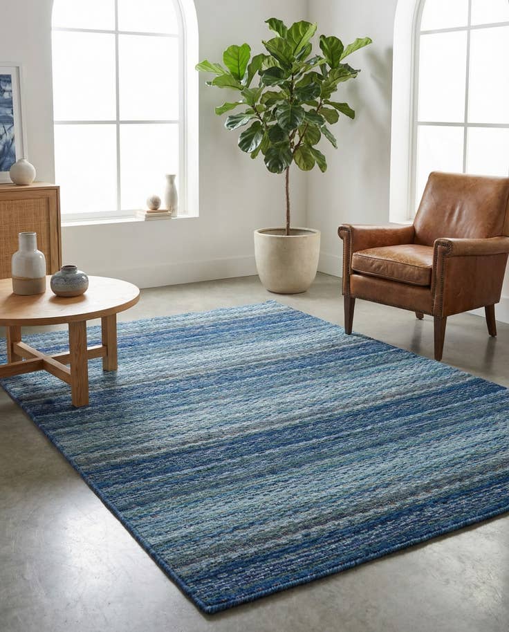 Detail image of 4' x 6' Hand Knotted Darya Wool Rug