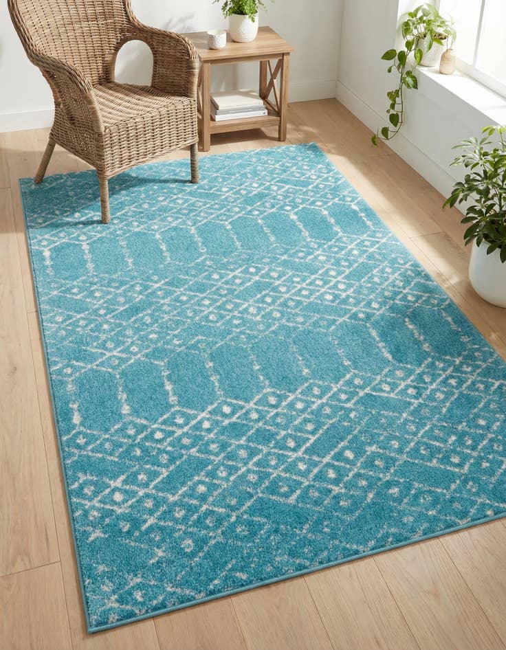 Detail image of 4' x 6' Paxon Trellis Rug