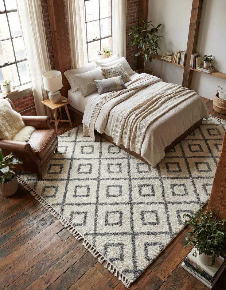 Detail image of 9' x 12' 2 Lagom Shag Rug