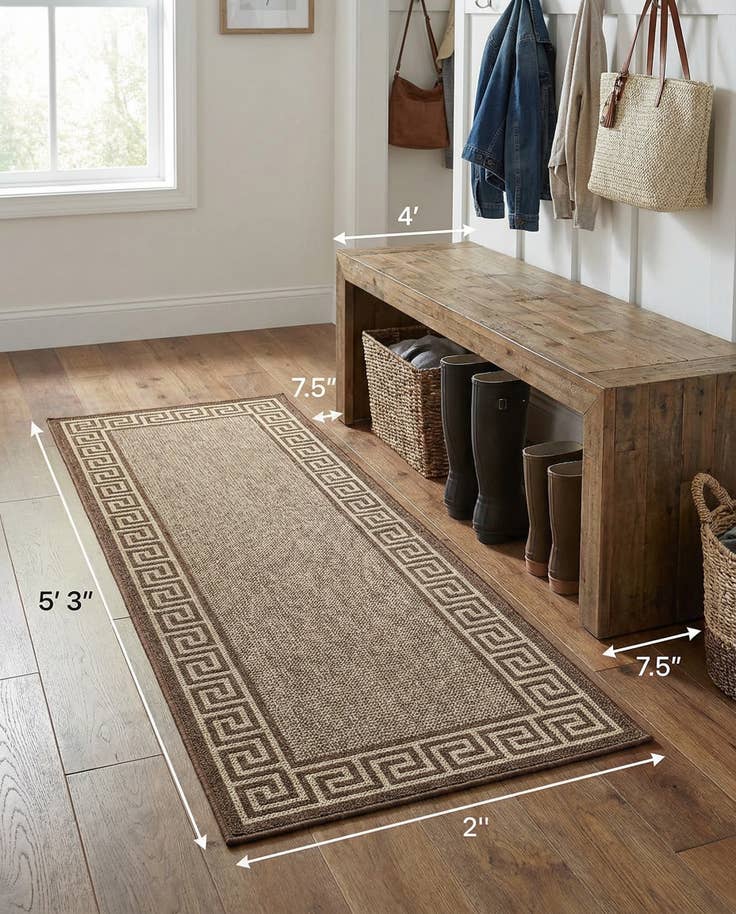 Detail image of 2' x 5' 3 Dunes Runner Rug