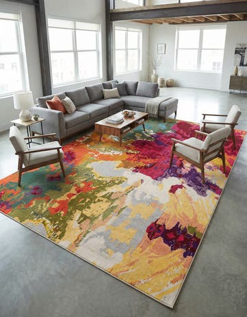 Washable Hyacinth Rug