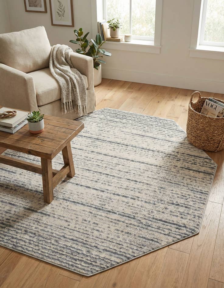 Detail image of 6' x 6' Oasis Octagon Rug