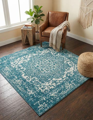 5' 3 x 5' 3 Arlington Square Rug