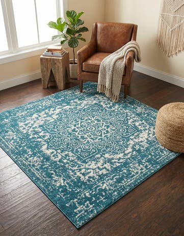 5' 3 x 5' 3 Arlington Square Rug