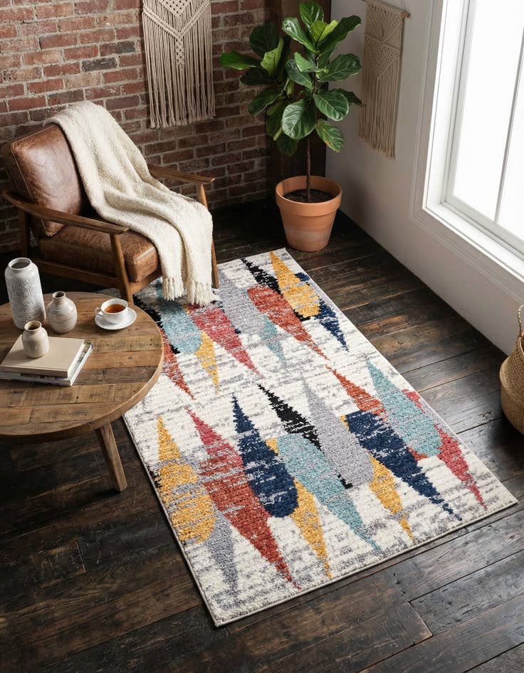 Detail image of 3' 3 x 5' 3 Tagine Rug