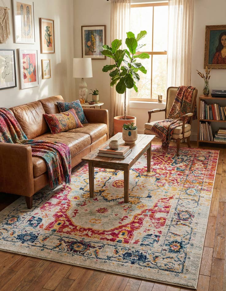 Detail image of 6' x 9' Madeline Vintage Rug