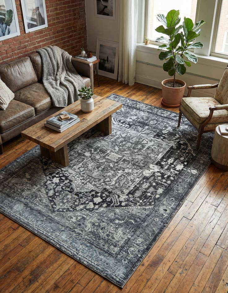 Detail image of 6' 7 x 9' Medina Rug