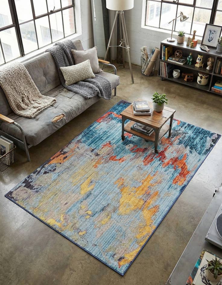 Detail image of Jill Zarin 4' x 6' Downtown Tribeca Rug