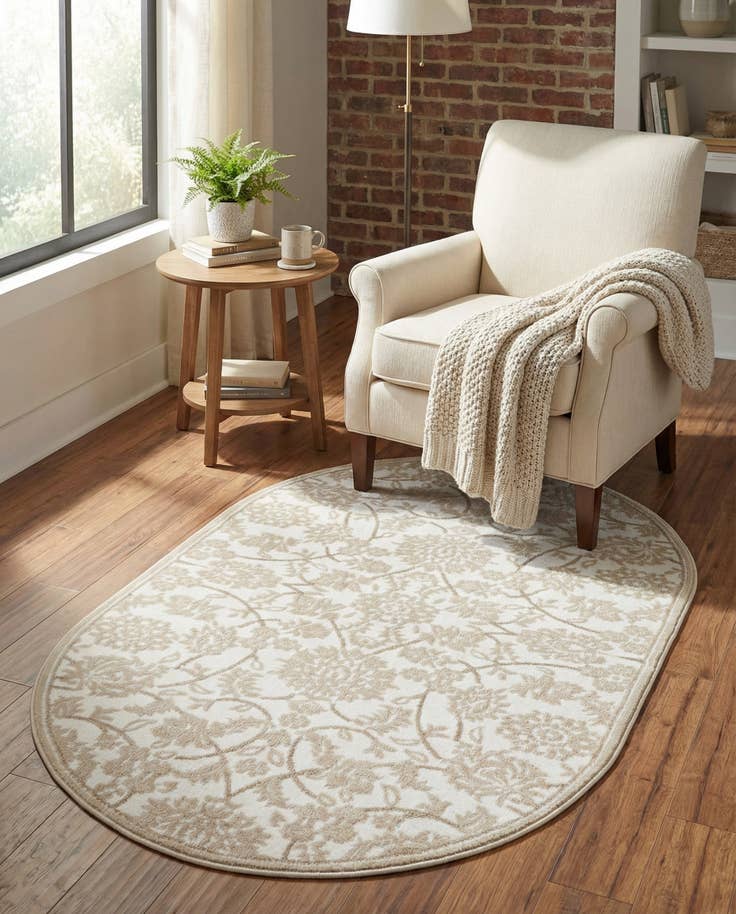 Detail image of 3' 3 x 5' 3 Nepal Oval Rug