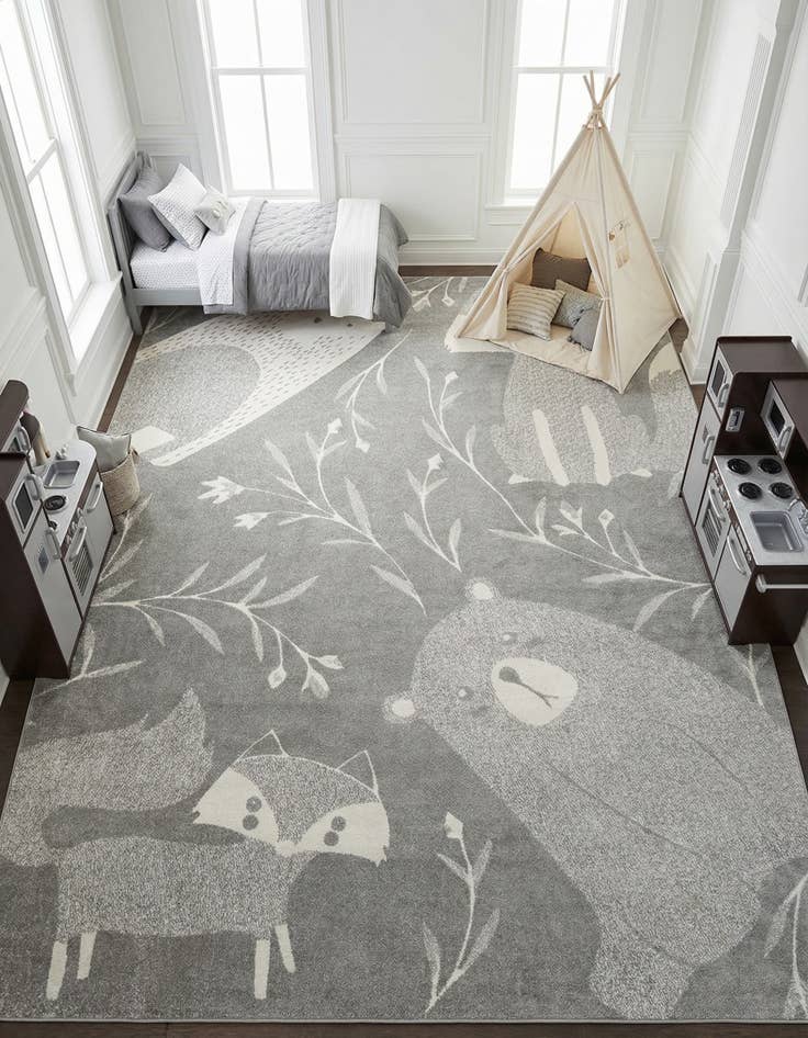 Detail image of 10' x 13' Whimsy Kids Rug