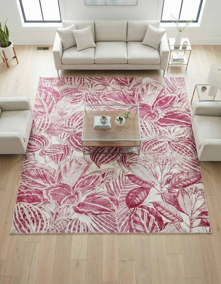 Detail image of 7' 10 x 7' 10 Blossom Square Rug