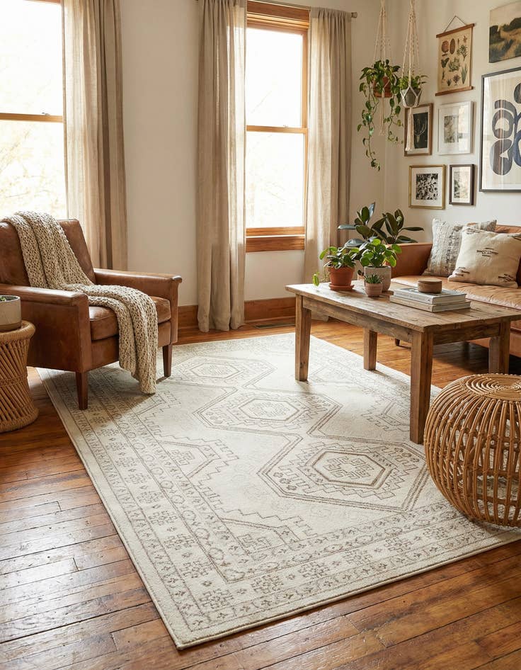 Detail image of 5' 3 x 8' Charlotte Rug