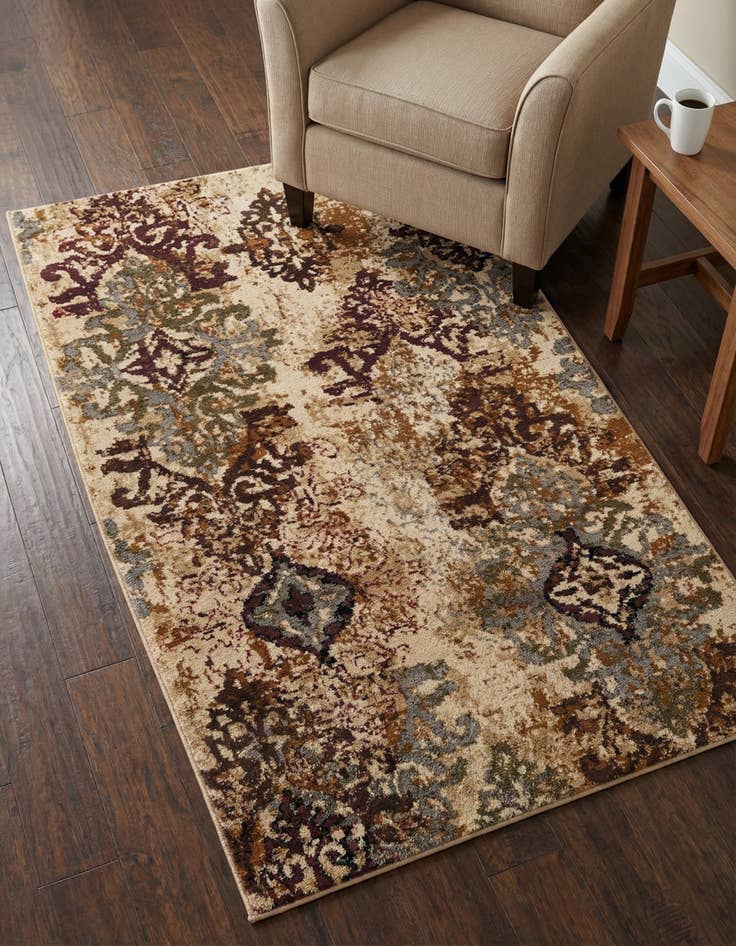 Detail image of 3' x 5' 3 Cafe Rug