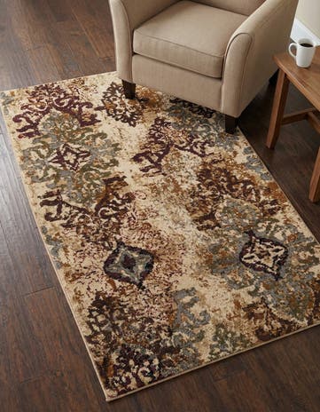 3' x 5' 3 Cafe Rug