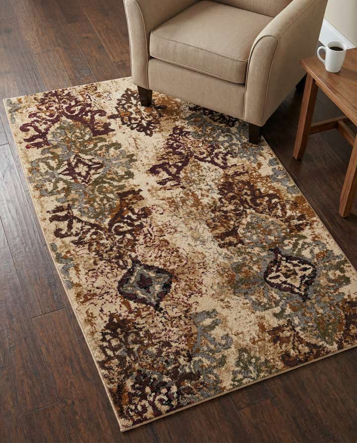 3' x 5' 3 Coffee Shop Rug