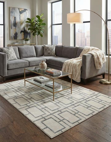 5' 3 x 8' Marilyn Monroe™ Glam Deco Rug