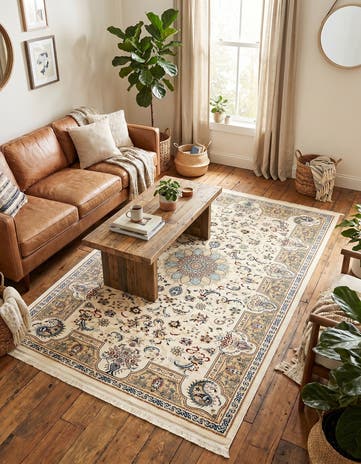 5' x 8' Nain Design Rug