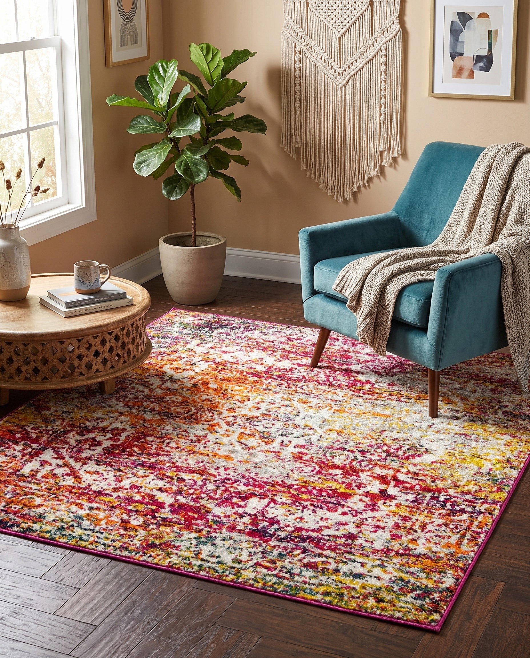 4' x 4' Arlington Square Rug