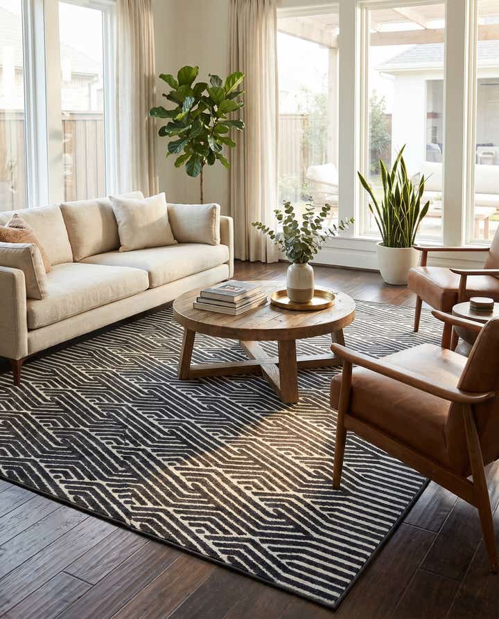 8' x 10' Easy-Clean Sabrina Soto Hudson Indoor / Outdoor Rug