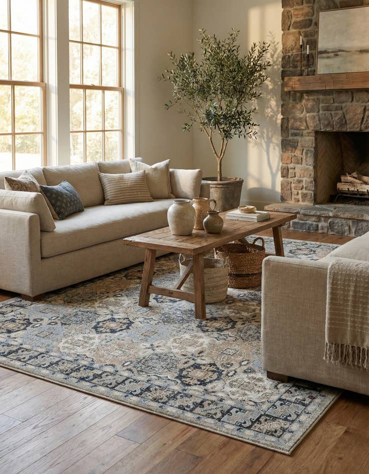 Detail image of 10' x 14' Kamala Washable Rug