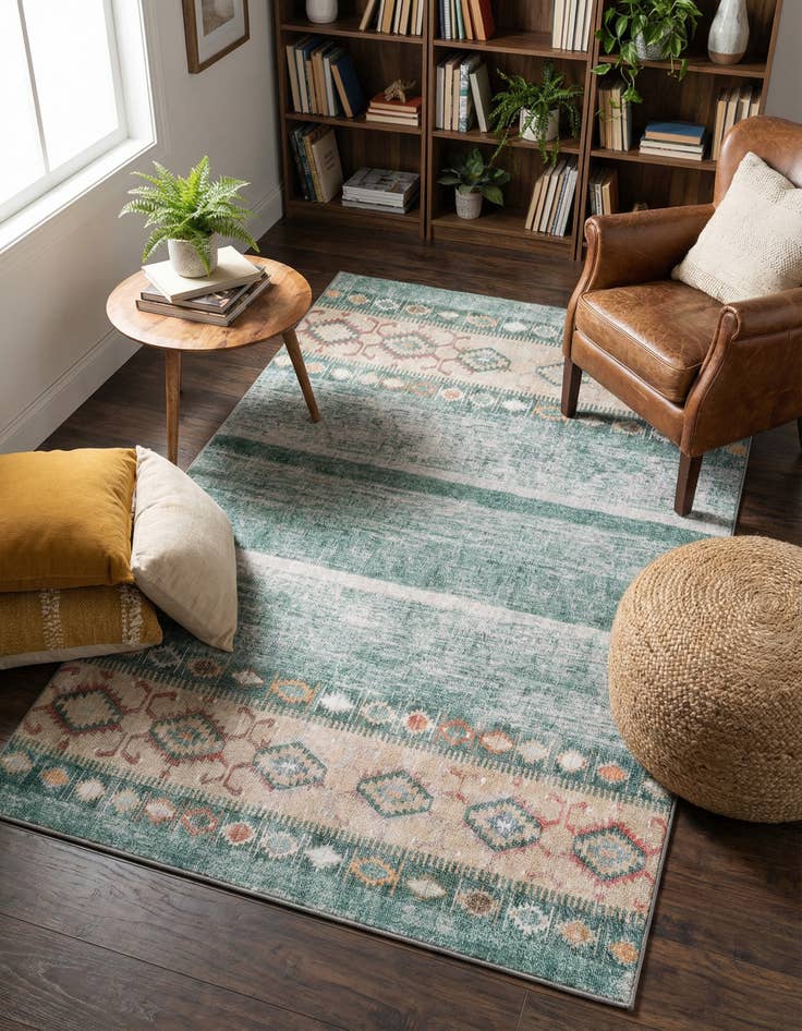 Detail image of  5' x 8' Timeless Rug