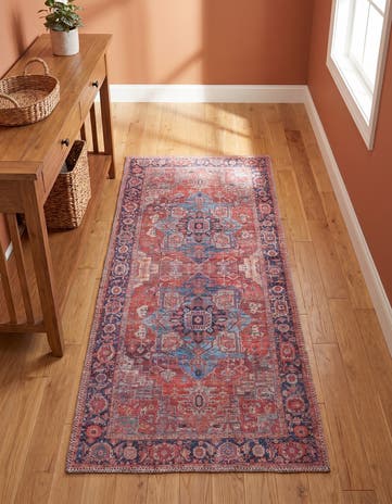 2' x 4' Washable Maahru Runner Rug