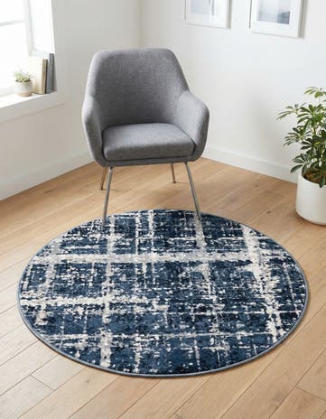 Jill Zarin 3' 3 x 3' 3 Uptown Lexington Avenue Round Rug