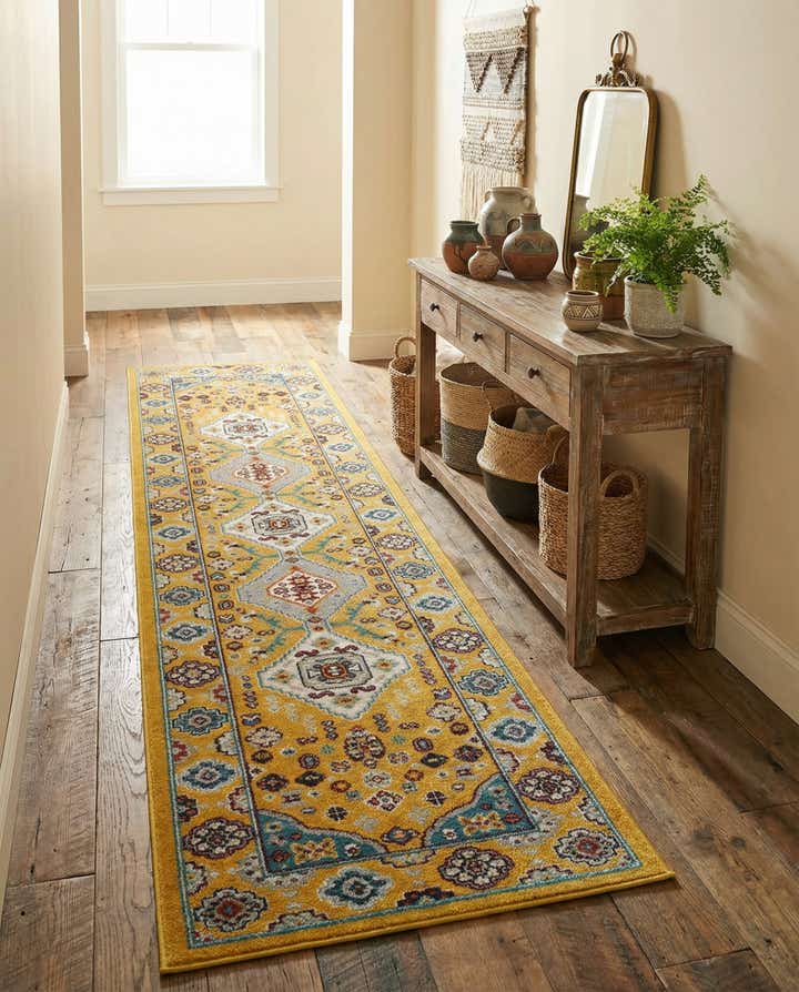 2' x 8' Kamala Washable Runner Rug
