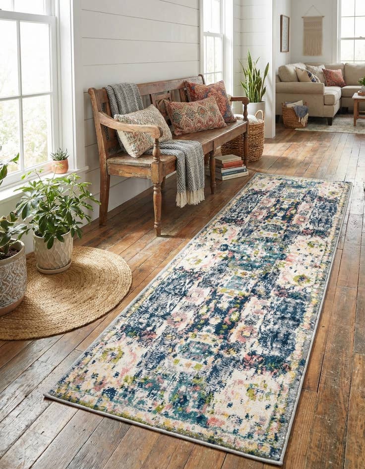 Detail image of 2' x 6' Charleston Runner Rug