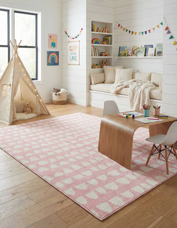 Detail image of 7' 10 x 10' Whimsy Kids Rug