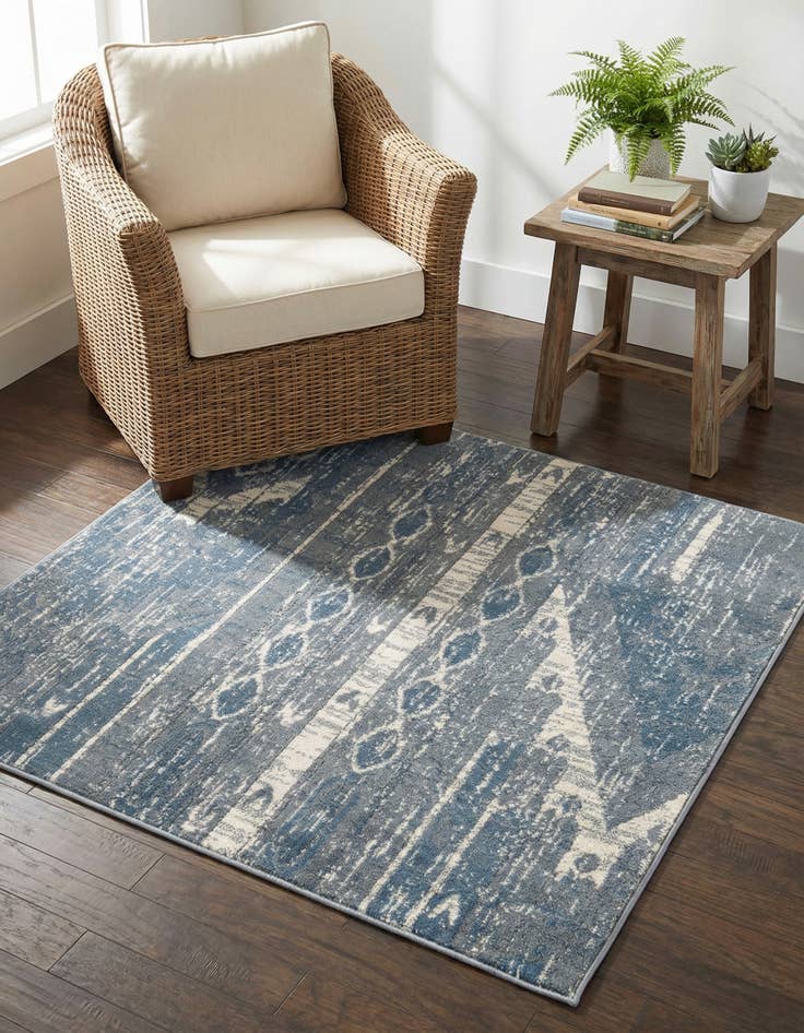 Detail image of 4' x 4' Oregon Square Rug