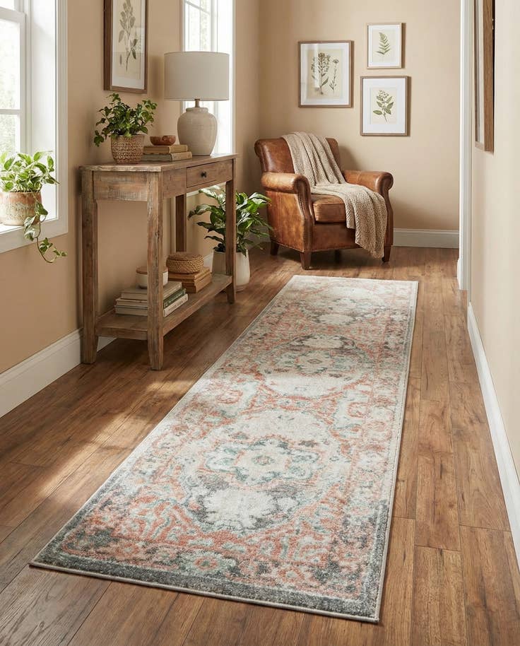 Detail image of 2' x 8' Madeline Vintage Runner Rug