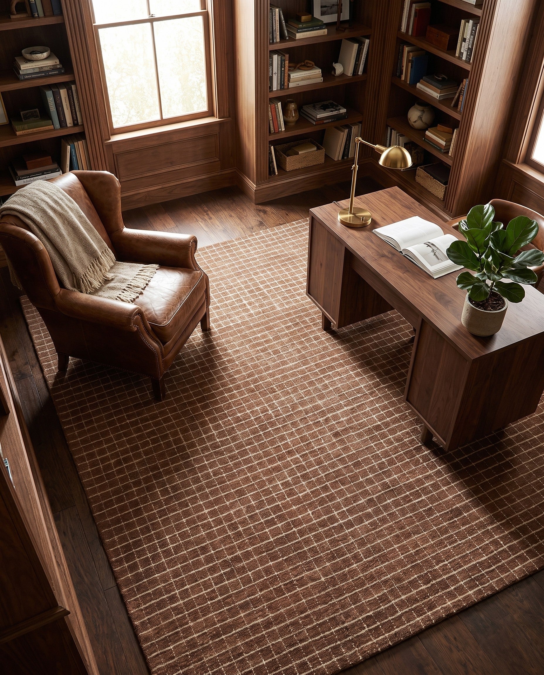 8' x 10' Heritage Line Wool Rug