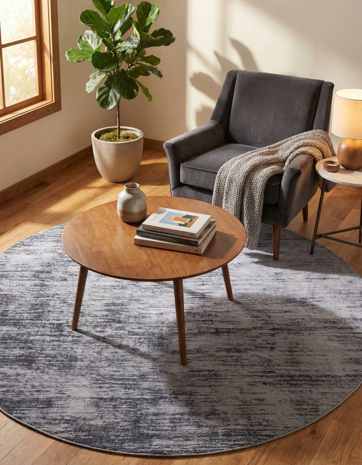 Detail image of 7' 7 x 7' 7 Asha Round Rug