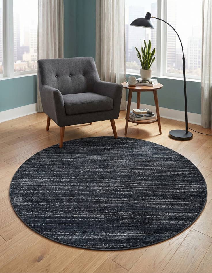 Detail image of 6' x 6' Uptown Madison Avenue Round Rug