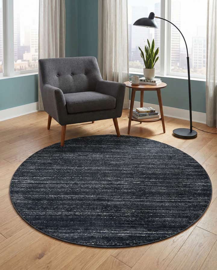 185cm x 185cm Uptown Madison Avenue Rund Teppich