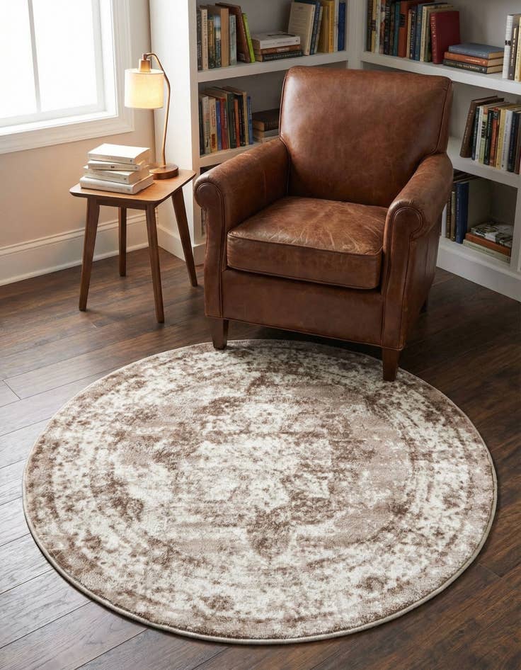 Detail image of 3' x 3' Monte Carlo Round Rug