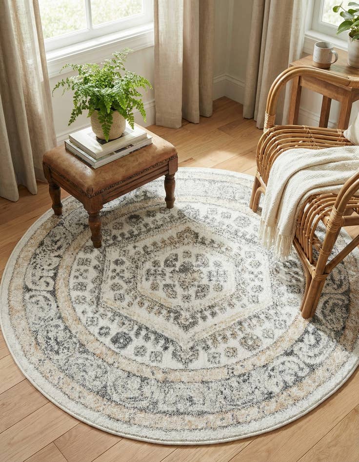 Detail image of 3' x 3' Aurelia Round Rug