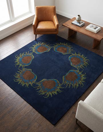 7' 7 x 7' 7 Luna Square Rug