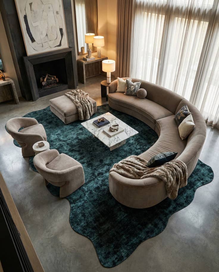 Detail image of 7' 3 x 11' 7 Hand Knotted Ultra Vintage Persian Wool Rug