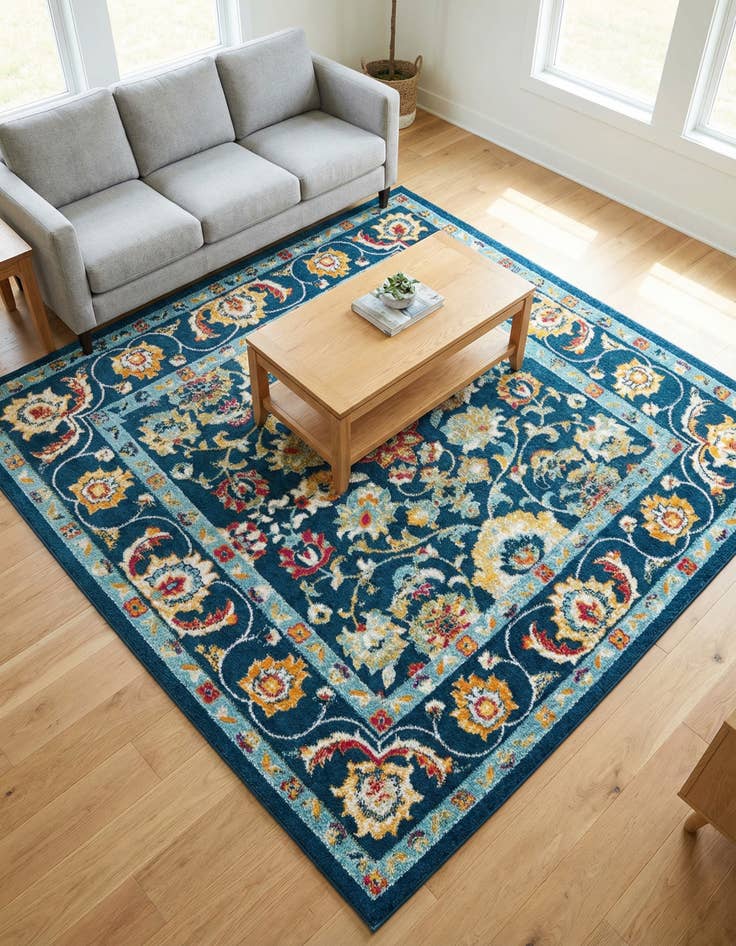 Detail image of 7' 10 x 7' 10 Aurelia Square Rug