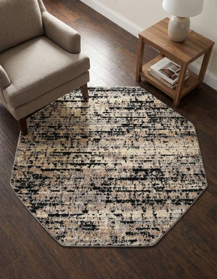 Detail image of 4' x 4' Tucson Octagon Rug